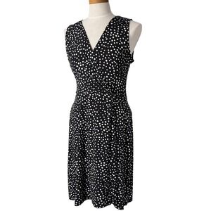 Hail3y:23 Womens L Dress Cocktail Wrap Polka Dot Seanna Knit Stitch Fix Hailey23